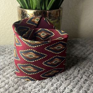 Men Tie Blue Fashion Handmade Neck Tie